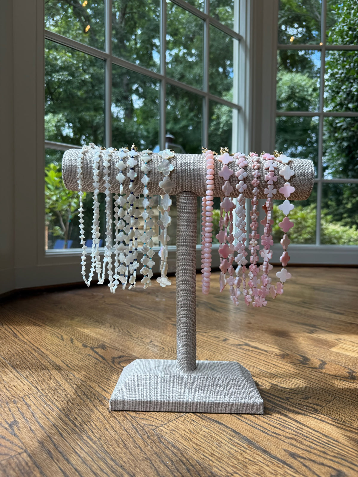 Geometric Beaded Necklace