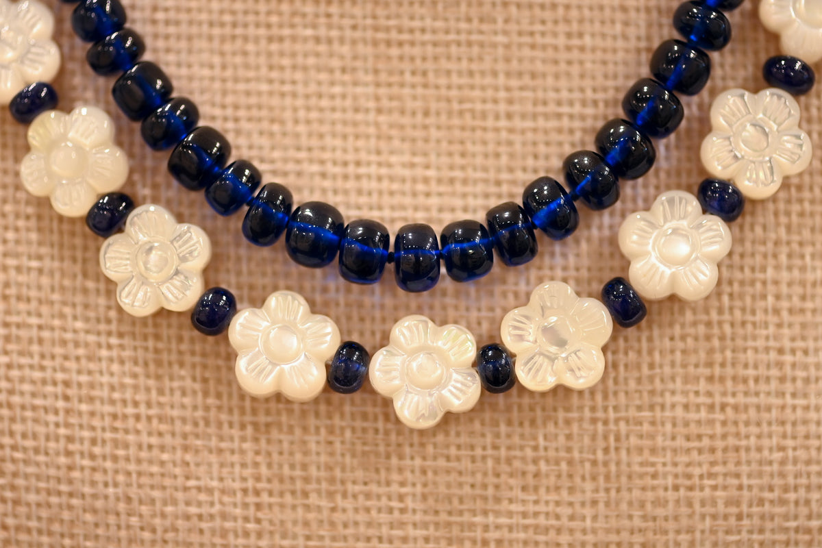 Geometric Beaded Necklace