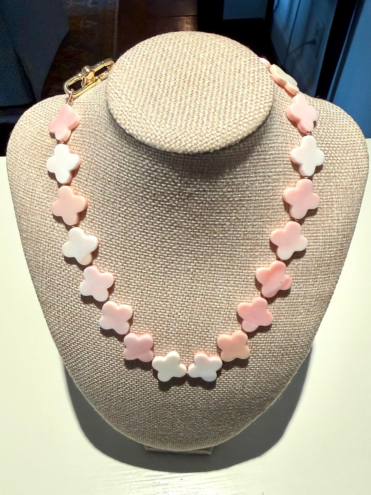 Geometric Beaded Necklace