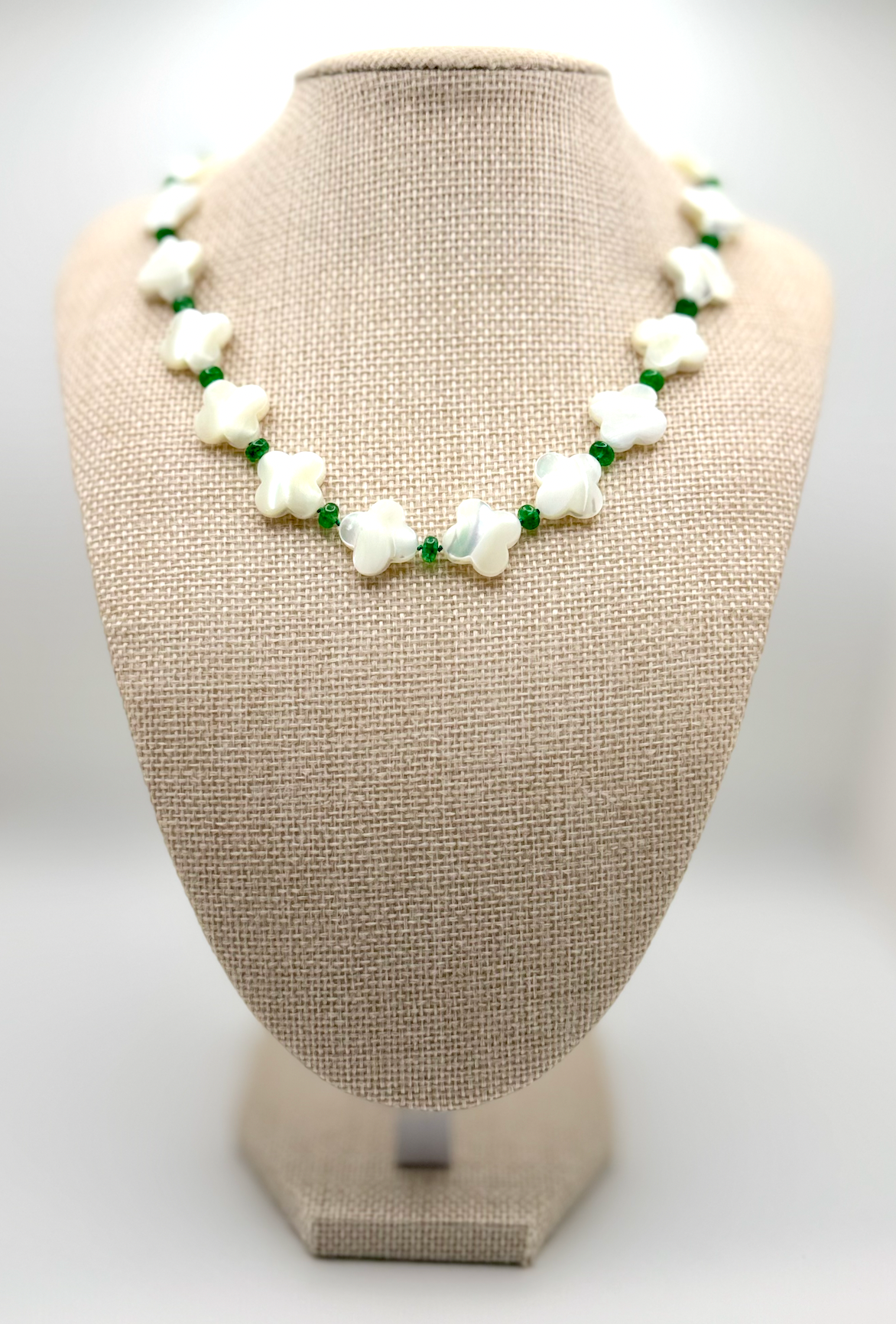 Geometric Beaded Necklace