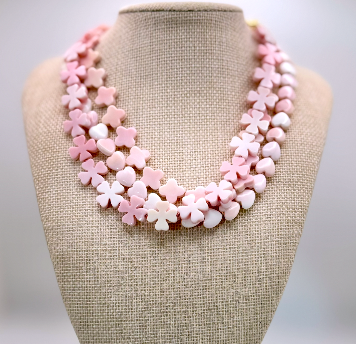 Geometric Beaded Necklace