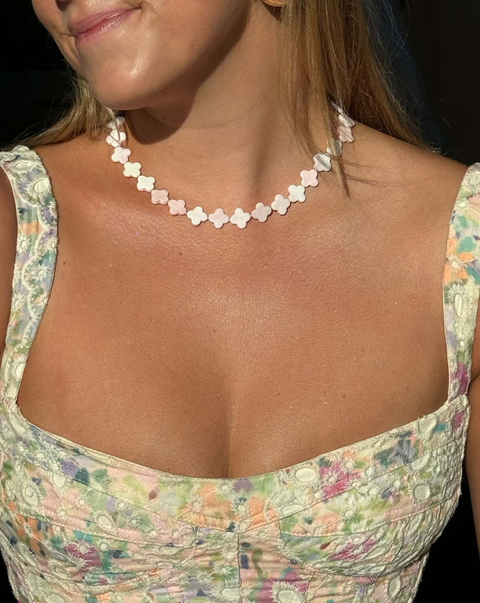Geometric Beaded Necklace